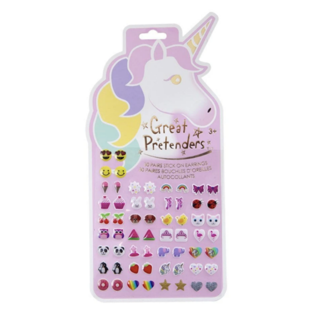 Unicorn Sticker Earrings