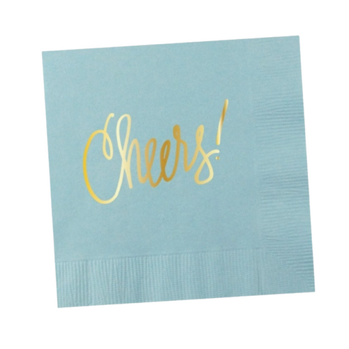 Cheers Napkins (Choose Your Color)