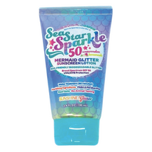 Load image into Gallery viewer, Sea Star Sparkle Mermaid SPF 50+ Glitter Sunscreen