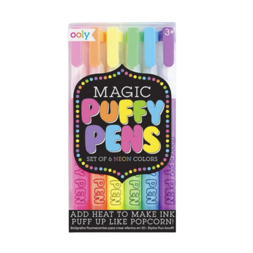 Magic Neon Puffy Pens