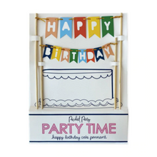Load image into Gallery viewer, Happy Birthday Cake Pennant