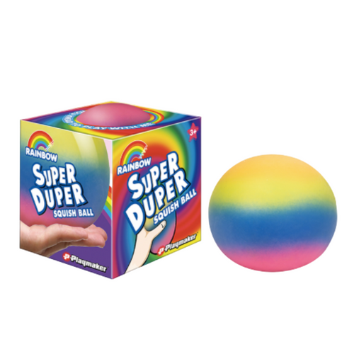 Rainbow Squish Ball