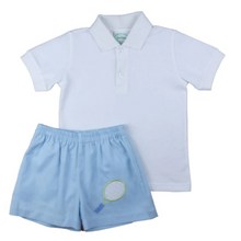 Load image into Gallery viewer, Grace and James Tennis Collared Shirt Set