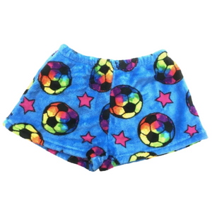 Fuzzy pajama discount shorts