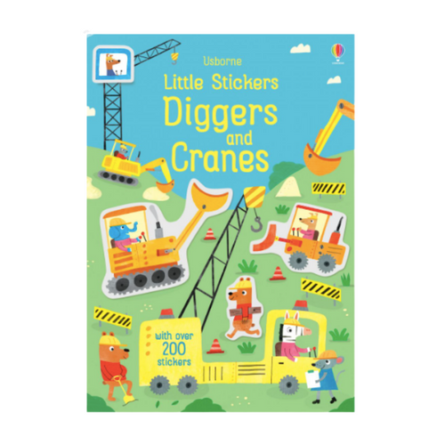 Little Stickers Diggers and Cranes