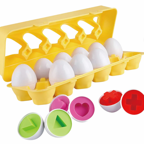 Shape Sorter Eggs Play Set